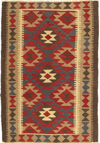 99X134 Kelim Maimane Teppich Orientalischer (Wolle, Afghanistan) Carpetvista