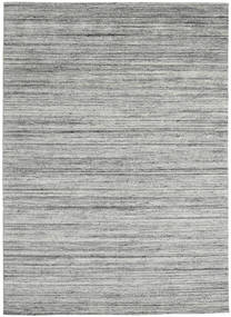  240X340 Einfarbig Groß Mazic Teppich - Grau Wolle