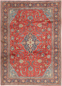  Orientalisk Sarough Matta 240X340 Röd/Beige Ull, Persien/Iran Carpetvista