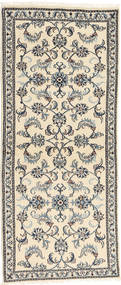 80X193 Nain Teppich Orientalischer Läufer (Wolle, Persien/Iran) Carpetvista