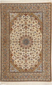  Isfahan Urdimbre De Seda Alfombra 158X240 Persa De Lana Pequeño Carpetvista