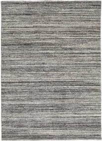  160X230 Plain (Single Colored) Mazic Rug - Dark Grey Wool