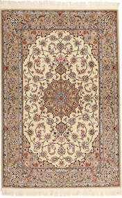  Isfahan Silkesvarp Mansori 132X200 Persisk Ullmatta Liten Carpetvista