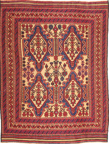  Oriental Kilim Golbarjasta Rug 201X266 Wool, Afghanistan Carpetvista