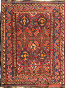  Orientalischer Kelim Golbarjasta Teppich 200X268 Wolle, Afghanistan Carpetvista