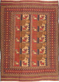絨毯 キリム ゴルバリヤスタ 189X264 (ウール, アフガニスタン)