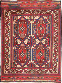  Oriental Kilim Golbarjasta Rug 196X276 Wool, Afghanistan Carpetvista