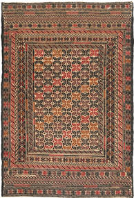  Oriental Kilim Golbarjasta Rug 126X199 Wool, Afghanistan Carpetvista
