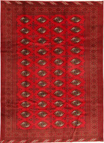  Turkaman Teppich 208X293 Persischer Wollteppich Rot/Braun Carpetvista