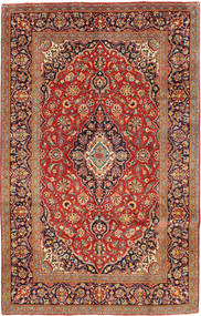 Persischer Keshan Teppich 192X306 Rot/Orange (Wolle, Persien/Iran)