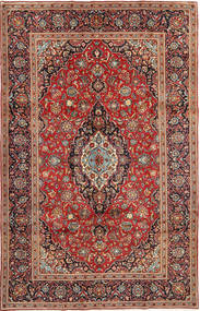 Dywan Orientalny Keszan 197X318 Czerwony/Brunatny (Wełna, Persja/Iran)