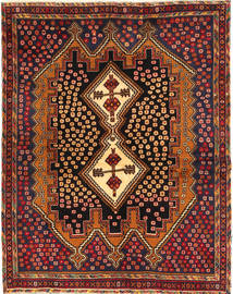  Persisk Afshar/Sirjan Matta 146X191 (Ull, Persien/Iran)