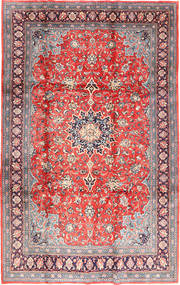Tapete Sarough 221X342 Vermelho/Bege (Lã, Pérsia/Irão)