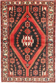 147X220 Alfombra Oriental Bakhtiar Rojo/Gris Oscuro (Lana, Persia/Irán) Carpetvista