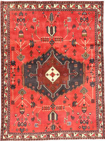Afshar Vloerkleed 138X186 Wol, Perzië/Iran Carpetvista