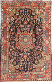 Hamadan Rug 206X326 Red/Dark Red Wool, Persia/Iran Carpetvista