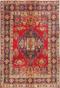  Tabriz Rug 196X296 Persian Wool Carpetvista