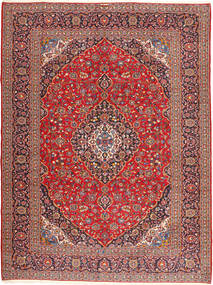  Keshan Signature : Kashan Emami Matot 303X406 Persialainen Villamatto Punainen/Beige Suuri Matto Carpetvista