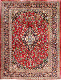 295X397 러그 오리엔탈 케샨 빨간색/Beige 대형 (울, 페르시아/이란) Carpetvista
