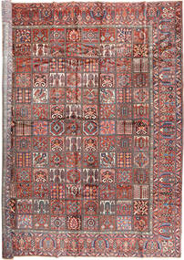 Tapete Persa Bakhtiari 402X472 Vermelho/Cinzento Grande (Lã, Pérsia/Irão)