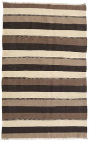  Kilim Rug 130X204 Persian Wool Brown/Beige Small Carpetvista