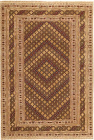  Oriental Kilim Golbarjasta Nakhunak Rug 198X292 Wool, Afghanistan Carpetvista