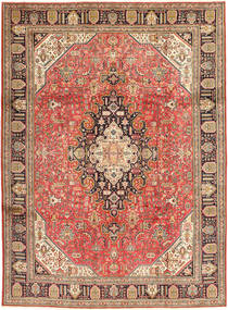  Oriental Tabriz Rug 240X335 Beige/Brown Wool, Persia/Iran Carpetvista