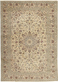 絨毯 オリエンタル カシャン 285X408 ベージュ/オレンジ 大きな (ウール, ペルシャ/イラン)