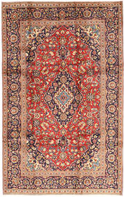195X310 Tappeto Keshan Orientale Rosso/Beige (Lana, Persia/Iran) Carpetvista