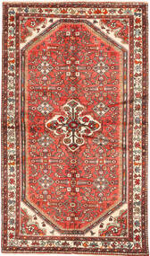  Orientalischer Hosseinabad Teppich 137X235 Wolle, Persien/Iran Carpetvista