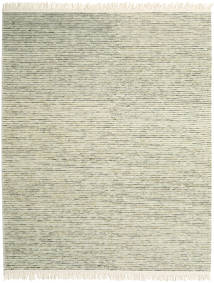  240X300 単色 大 Medium Drop 絨毯 - グリーン/マルチカラー ウール