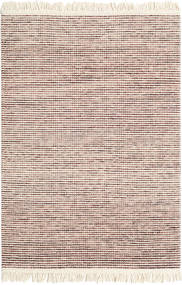 Medium Drop 160X230 Pink/Brown Plain (Single Colored) Wool Rug