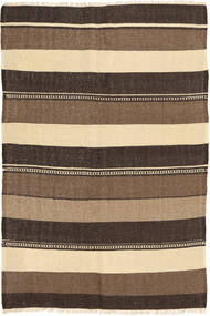  Kilim Rug 137X204 Persian Wool Brown/Orange Small Carpetvista