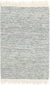  120X180 Plain (Single Colored) Small Medium Drop Rug - Turquoise Wool