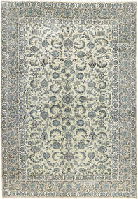  Persischer Keshan Teppich 270X398 Grau/Beige Großer (Wolle, Persien/Iran)