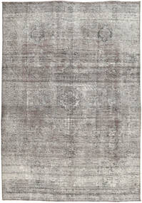 187X267 Colored Vintage Teppich Moderner Grau/Beige (Wolle, Persien/Iran) Carpetvista