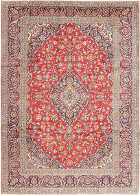  253X355 Kashan Szőnyeg Piros/Bézs Perzsia/Irán
 Carpetvista