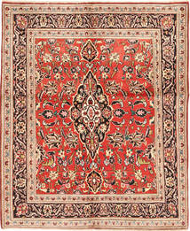 Tapete Oriental Kashan 157X192 (Lã, Pérsia/Irão)