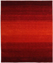 러그 가베 Rainbow - 빨간색 240X300 빨간색 (울, 인도)