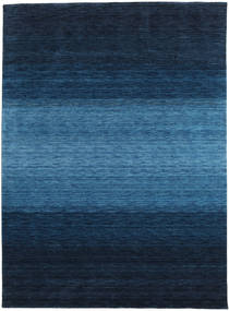  210X290 Gabbeh Rainbow Rug - Blue Wool, 