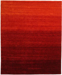  240X300 Large Gabbeh Up To Down Rug - Red Wool
