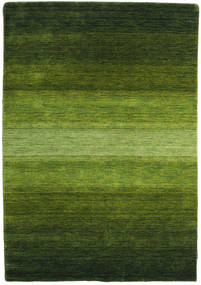 140X200 Gabbeh Rainbow Rug - Green Modern Green (Wool, India)