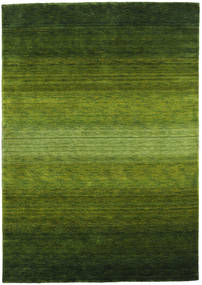 Wollteppich 160X230 Gabbeh Rainbow Grün