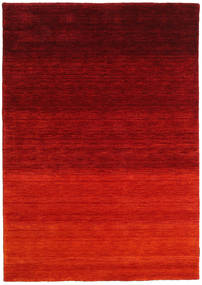 Gabbeh Up To Down Teppich - Rot 140X200 Rot Wolle, Indien