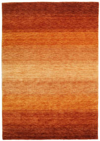  140X200 Pequeno Gabbeh Rainbow Tapete - Vermelho Enferrujado Lã