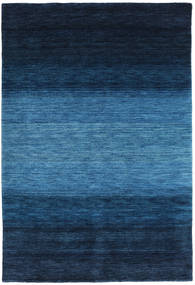 160X230 Gabbeh Rainbow Teppich - Blau Moderner Blau (Wolle, Indien)