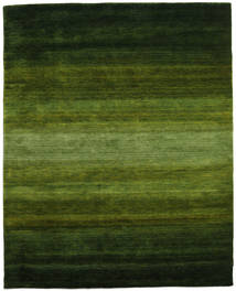 Gabbeh Rainbow Matta - Grön 190X240 Grön Ull, Indien