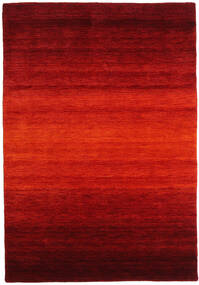 120X180 Χαλι Γκάμπεθ Rainbow - Κόκκινα Σύγχρονα Κόκκινα (Μαλλί, Ινδικά)