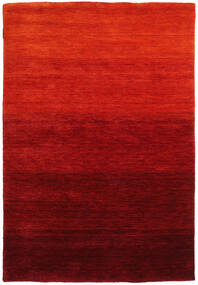 120X180 Tapete Gabbeh Up To Down - Vermelho Moderno Vermelho (Lã, Índia)