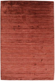 170X240 Χαλι Handloom - Rust Red Σύγχρονα (Μαλλί, Ινδικά) Carpetvista